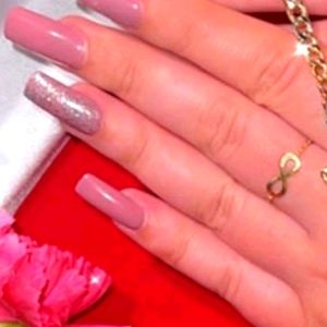 Dainty 18k real gold chain rings